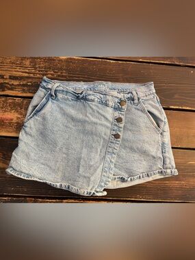 Ana brand denim skorts with a high-rise size 12
